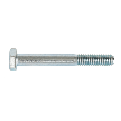 Hex head screws partially threaded DIN 931 steel 8.8 zinc plated