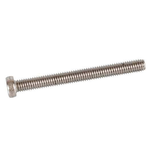 Slotted cheese head screw DIN 84 stainless steel A2