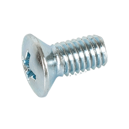 Phillips oval head screw DIN 966 iron 4.8 Zinc Plated