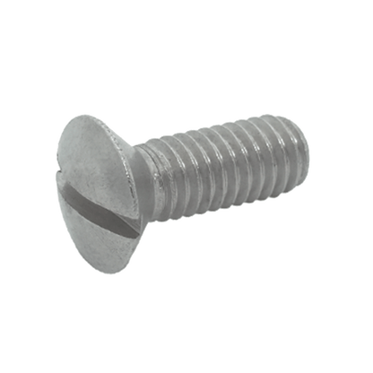 Vis tête fraisée bombée fendue DIN 964 acier inoxydable A2