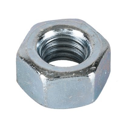 UNI 5587 Hex nut Fine thread Steel 8 Zinc plated