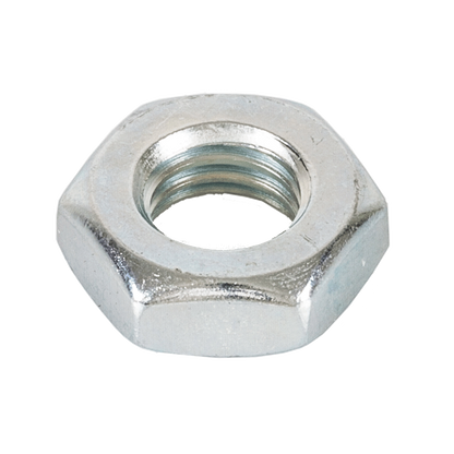 Low Hex Nut DIN 936 Steel 04 Zinc Plated