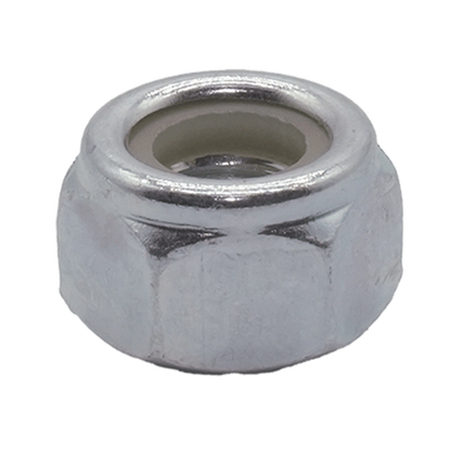 DIN 982 Hex Locking Nut high type Cl 8 Zinc Plated
