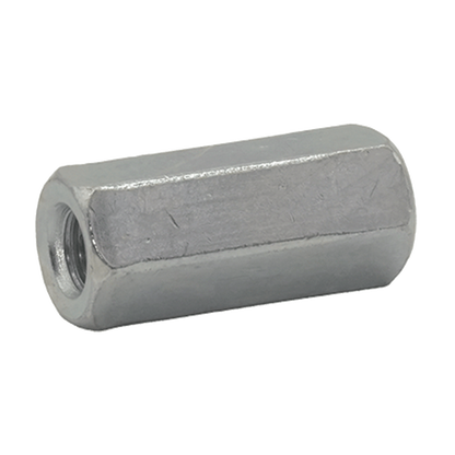 Hexagon Connection Nut 8 Zinc Plated