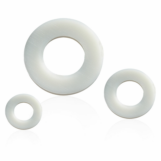 Rondelle plate DIN 125 nylon naturelle
