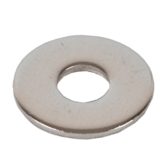 Rosette fascia larga con esterno = 3 o 4 volte il foro DIN 9021 inox A4