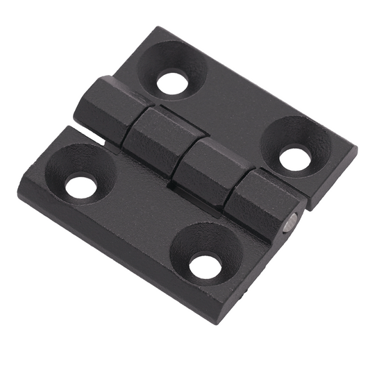 Prominent screw-on hinge with holes ZAMA