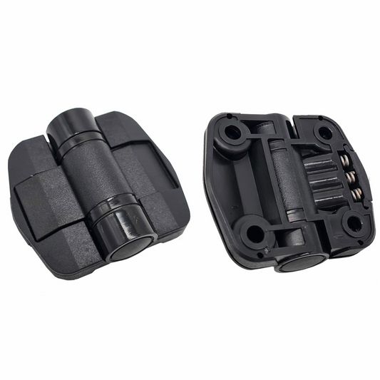 115° Prominent hinge