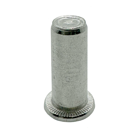 Écrous à sertir étanches tête cylindrique - Aluminium