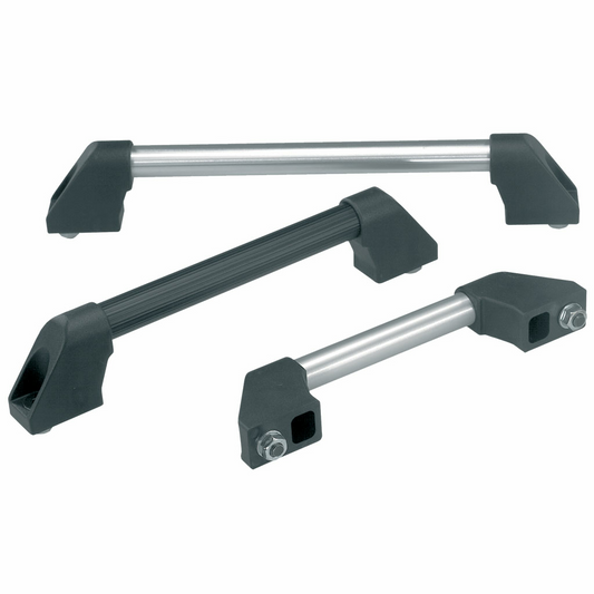 Tubular handle in aluminum