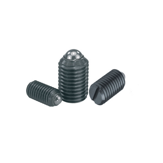 Slotted spring plunger - Ball