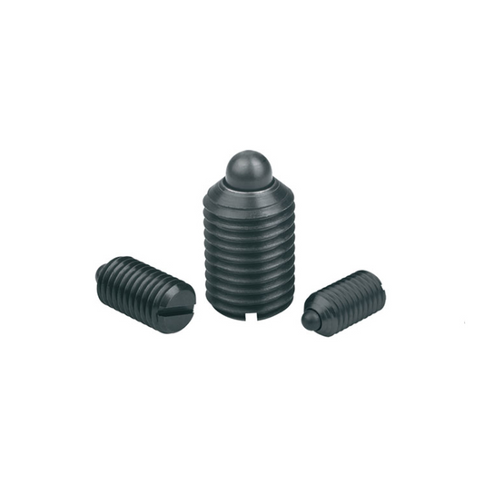Slotted spring plunger - Thrust pin