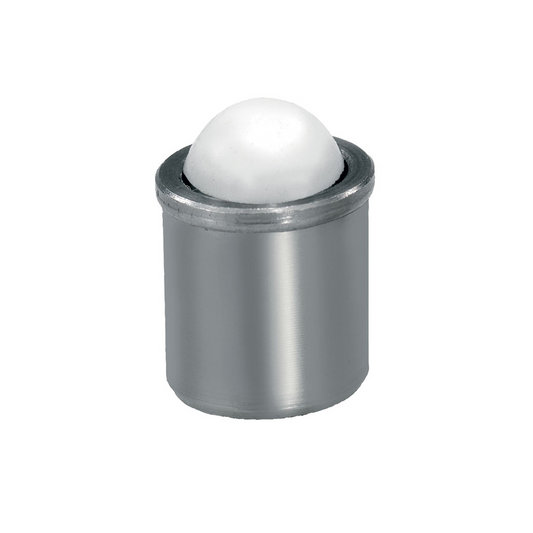 Smooth body plastic. spring plunger stainless steel