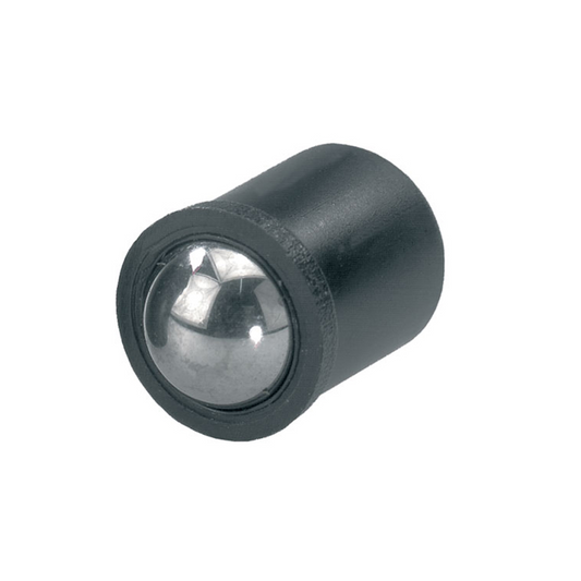 Smooth body stainless steel, spring plunger plastic