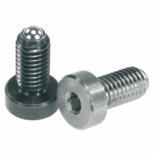 Spring plunger with steel head
