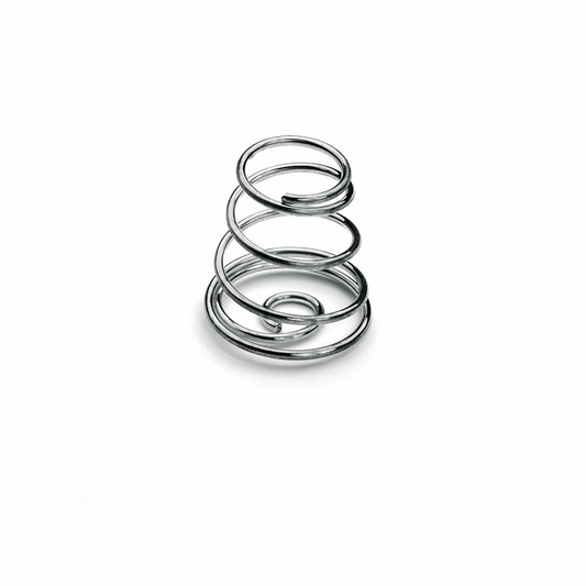 Battery spring interior mount beryllium copper alloy