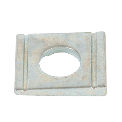 Square taper washer for U-sections inclination 8% DIN 6918 Zinc plated