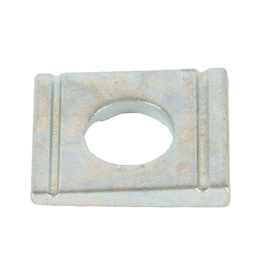 Square taper washer for U-sections inclination 8% DIN 6918 Zinc plated