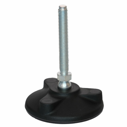 Piedino snodato con antiscivolo 15° PD5ST