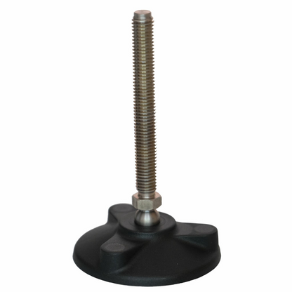 Piedino snodato inox senza antiscivolo 15° PD6ST