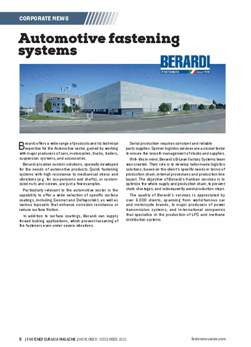 Berardi-automotive-fastening-systems-Fastener-Eurasia-Novembre2021